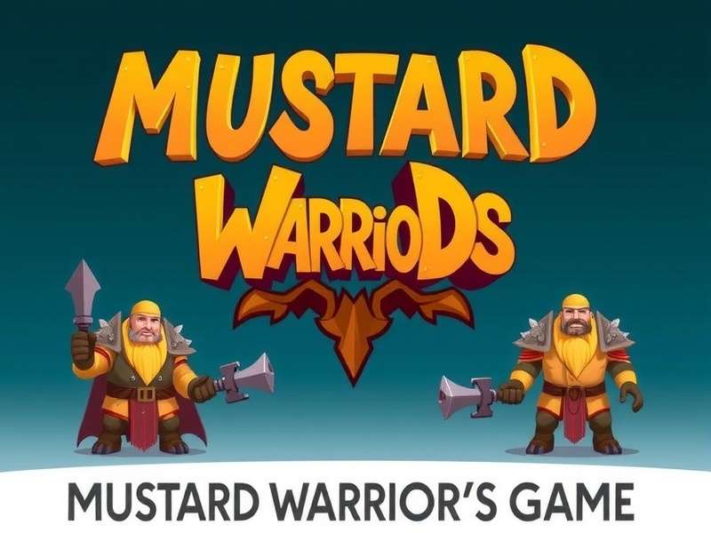 Mustard Warriors Adventure Game Mustard Warriors Game Banner